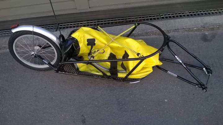 Location remorques bagagères vélos Lyon