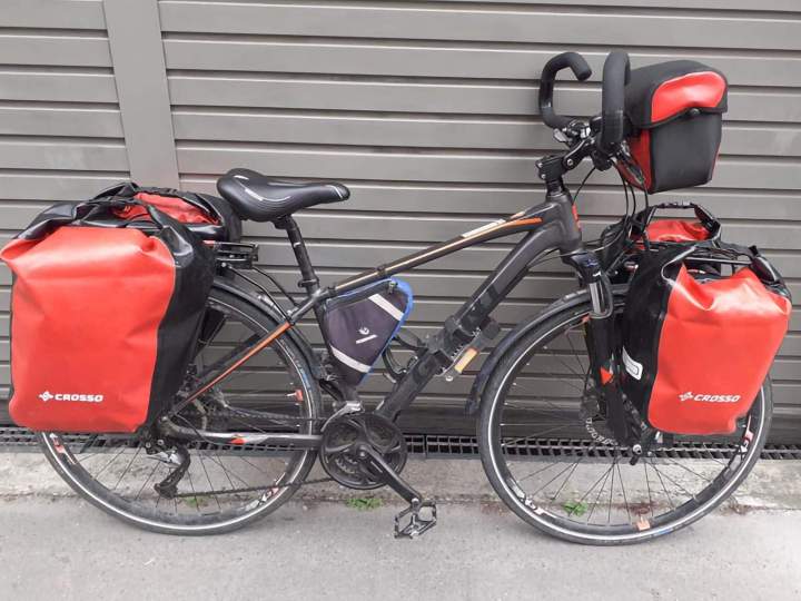 Location vélo trekking tout confort longue distance